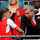 Arsenal owner Stan Kroenke, seen here laughing deviously.